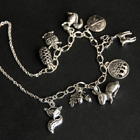 Silver Charm Necklaces